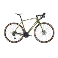 Rower Look 2023 765 Gravel Green Mat GRX 600 2x11 Shimano WH-RS 370 M