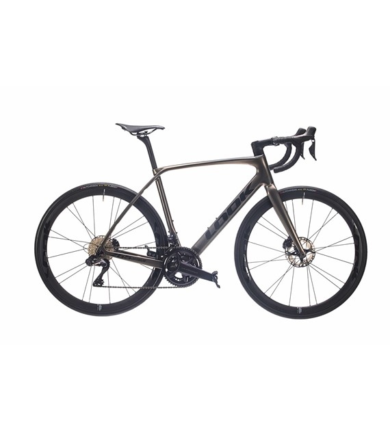 Rower Look 2024 765 Optimum Charcoal Metallic Black Satin, Ultegra Di2, Look R38D XS