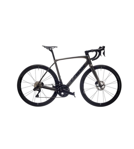 Rower Look 2023 765 Optimum 2 Disc Charcoal Metallic Black Satin 105 DI2 R7100, LOOK R38D, XS