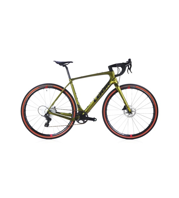 Rower Look 2023 765 Gravel RS Metalic Hope Green Satin, Ekar 1x13, Fulcrum Rapid Red 5, L