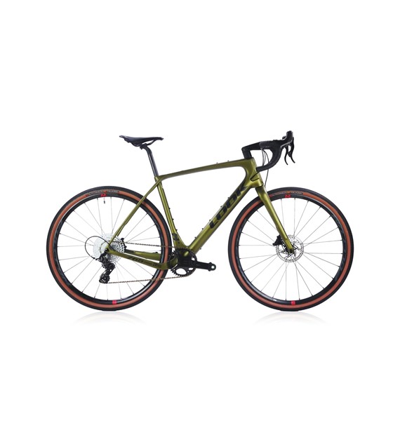 Rower Look 2023 765 Gravel RS Metalic Hope Green Satin, Ekar 1x13, Fulcrum Rapid Red 5, XL