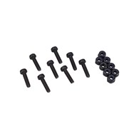 Piny Look 3x12 mm pins + 8 nuts M3x0.5 TRAIL FUSION kit