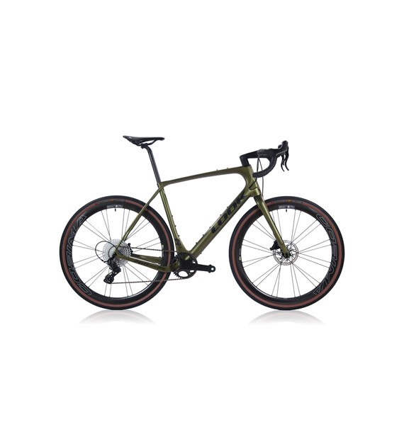 Rower Look 2024 765 Gravel RS Metalic Hope Green Satin, Ekar 1x13, Corima Essentia, M