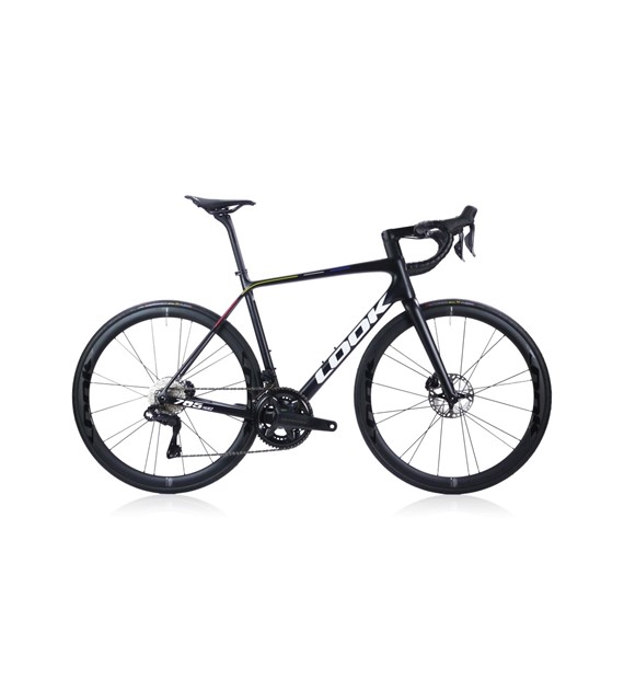 Rower Look 2024 785 Huez 2 Pro Team Black Satin/ Black Glossy, Ultegra Di2, Look R38D M