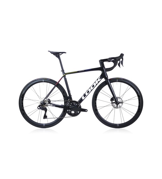 Rower Look 2024 785 Huez 2 Pro Team Black Satin/ Black Glossy, Ultegra Di2, Look R38D L