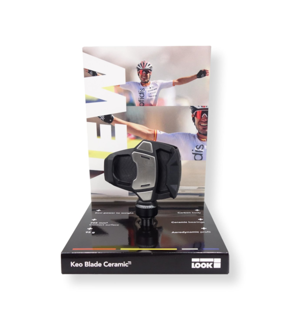 Ekspozytor Look Keo Blade Ceramic TI Pedal Display, na jeden pedał
