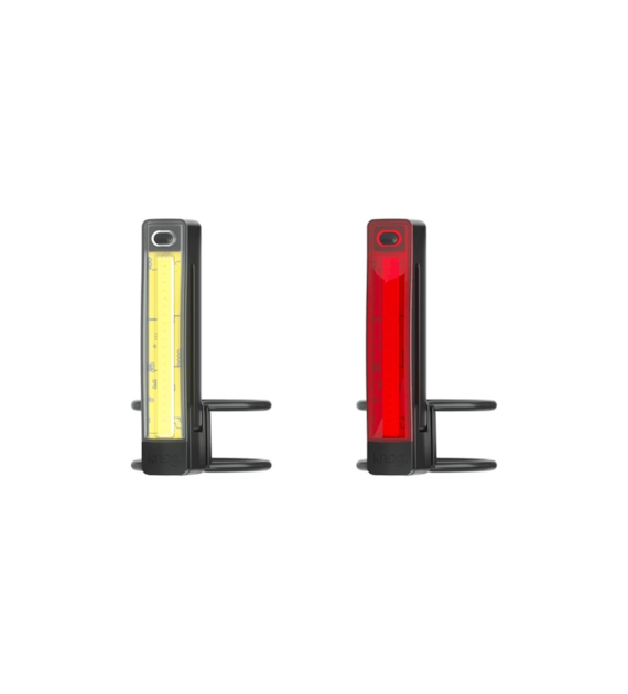Lampa Knog Plus Twinpack przód + tył czarny