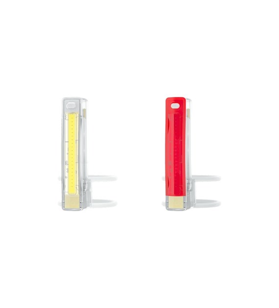Lampa Knog Plus Twinpack przód + tył bezbarwny