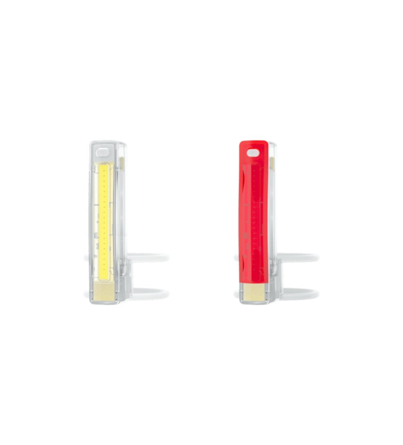 Lampa Knog Plus Twinpack przód + tył bezbarwny