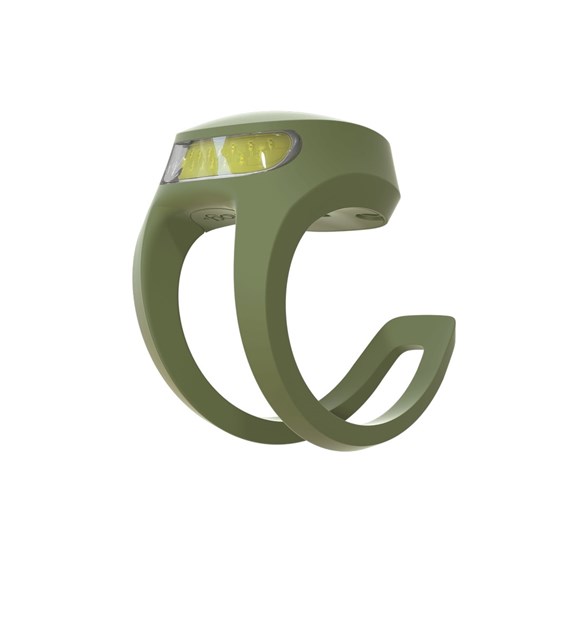 Lampa Knog Frog V3 przód zielony