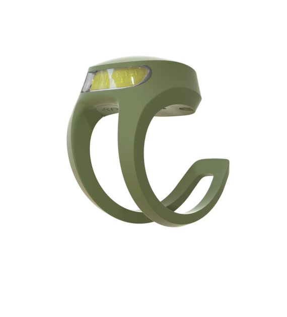 Lampa Knog Frog V3 przód zielony