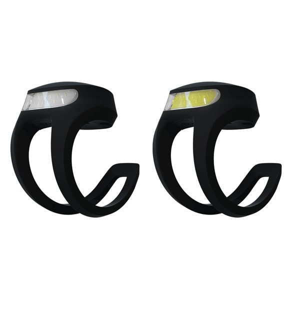 Lampa Knog Frog V3 Twinpack przód+tył czarny