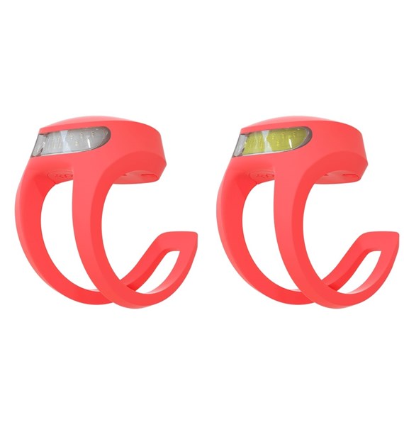 Lampa Knog Frog V3 Twinpack przód+tył czerwony