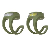 Lampa Knog Frog V3 Twinpack przód+tył zielony