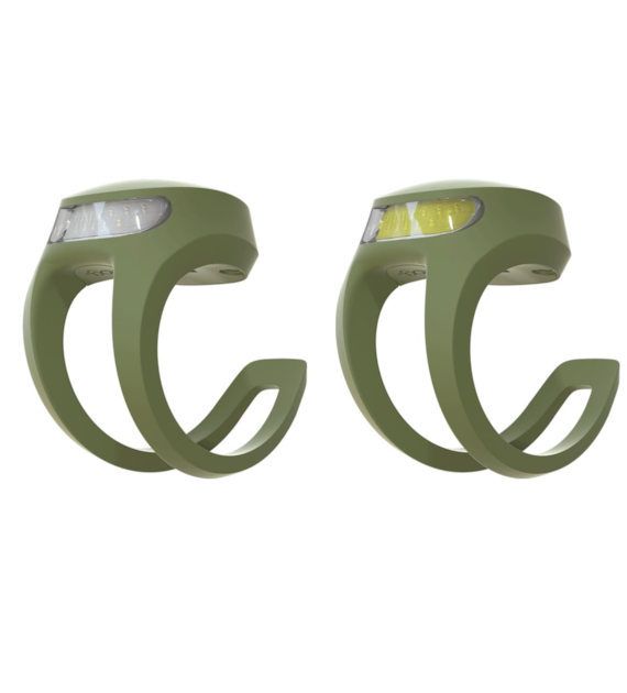 Lampa Knog Frog V3 Twinpack przód+tył zielony