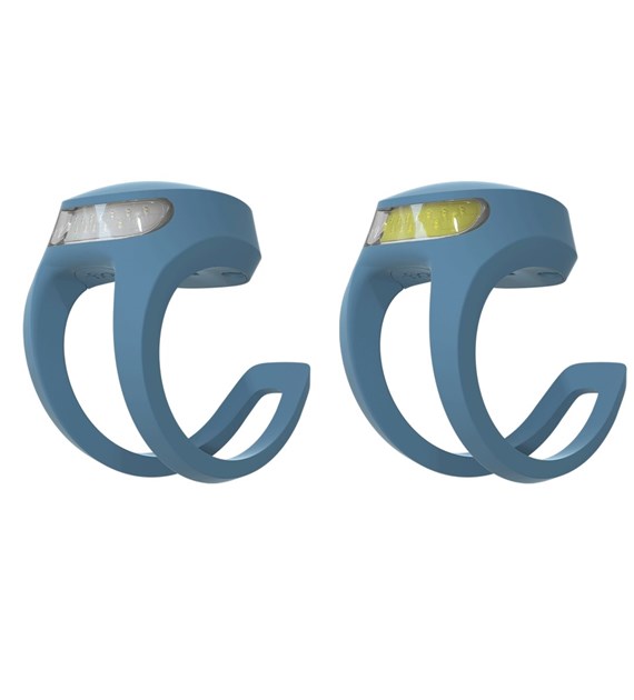 Lampa Knog Frog V3 Twinpack przód+tył granatowy