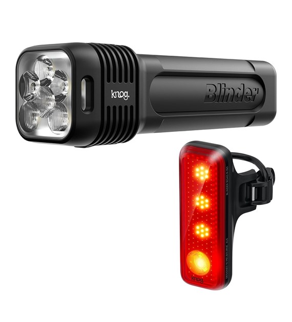 Lampa Knog Blinder Pro 1300 + R150 tył
