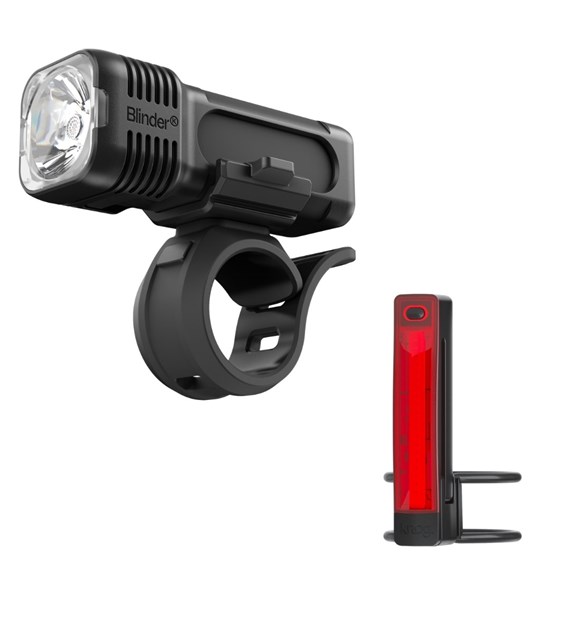 Lampa Knog Blinder Pro 400 + Plus tył, Twinpack
