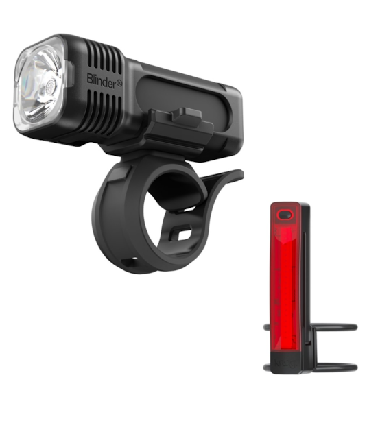 Lampa Knog Blinder Pro 400 + Plus tył, Twinpack