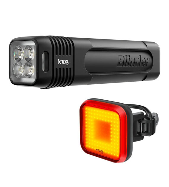 Lampa Knog Blinder Pro 1000 + Blinder Square tył