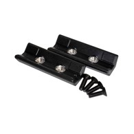 Szczęki wymienne Feedback Sports  do głowicy stojaka serwisowego Slide Lock / Spinner Knob, czarne