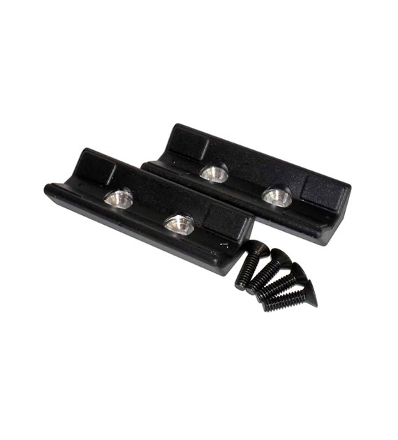 Szczęki wymienne Feedback Sports  do głowicy stojaka serwisowego Slide Lock / Spinner Knob, czarne