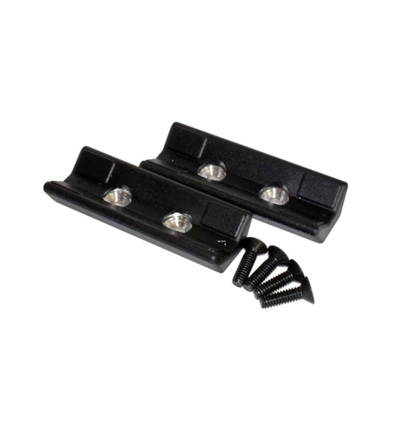 Szczęki wymienne Feedback Sports  do głowicy stojaka serwisowego Slide Lock / Spinner Knob, czarne