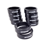 Podkładki na rurę widelca FSA Alloy Spacer black - 1-1/8 x 10mm 10 sztuk