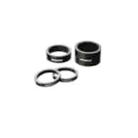 Podkładka na rurę widelca FSA Carbon Spacer 1-1/8 x 20mm czarna, FSA logo H2373