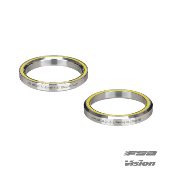 Łożysko sterowe FSA Honey ACB 1.5  45°x45° Black Seal MR137