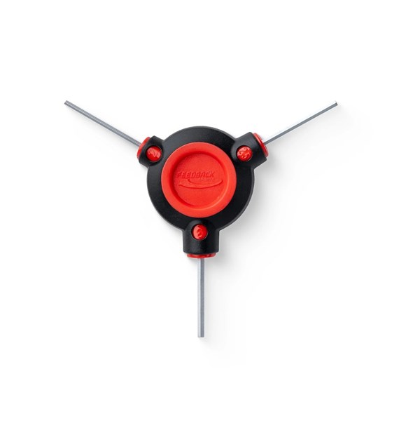 Klucz imbusowy Feedback Sports, trójramienny 3-Way Allen Wrench - (2, 2.5, 3mm)