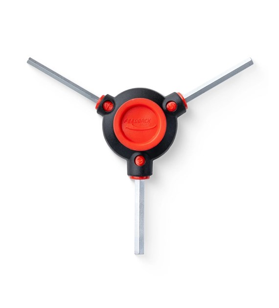 Klucz imbusowy Feedback Sports, trójramienny 3-Way Allen Wrench - (4, 5, 6mm)