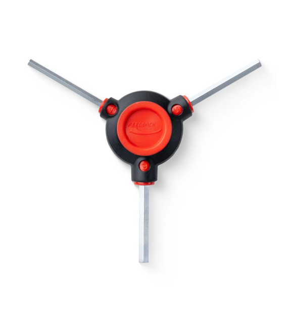 Klucz imbusowy Feedback Sports 3-Way Hex Wrench (4, 5, 6mm), trójramienny