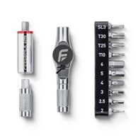 Klucz dynamometryczny Feedback Sports,  Reflex Fixed Torque Ratchet Kit, 5Nm  z grzechotką i zestawem bitów