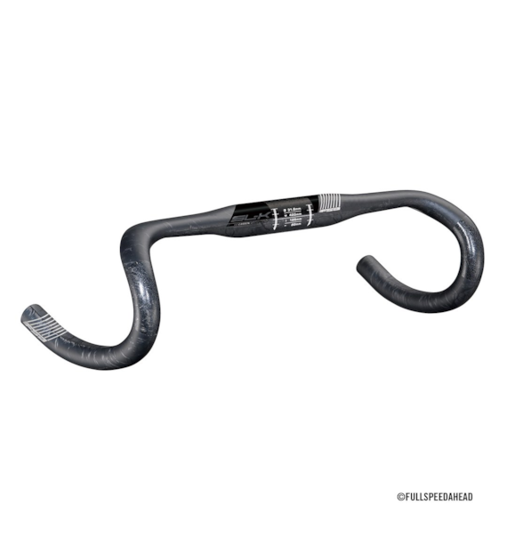 Kierownica FSA SL-K Compact ACR carbon 360mm c-c dół (340mm - szer. na klamkach) A9
