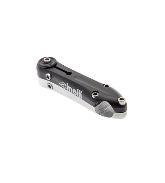 Mostek Cinelli Sesamo 26mm, 130mm, srebrny/czarny