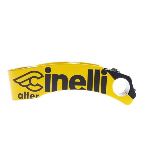 Mostek Cinelli Alter 130mm Once żółty/czarny