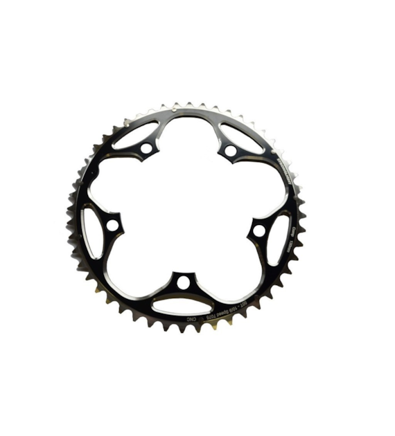 Zębatka Stronglight 7075 typ S 130mm 10/11s zewnętrzna, czarny 56