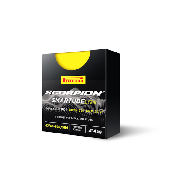 Dętka Pirelli Scorpion SmarTube Lite 47/65-622/584 (29 /27,5 ) Presta 42mm 45g