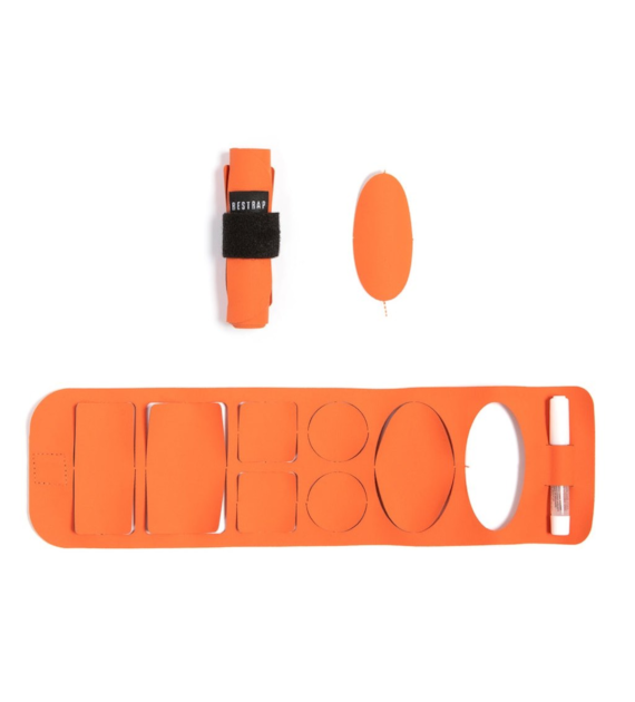 Łatki Restrap Tyre Boot Kit do opon, pomarańczowy