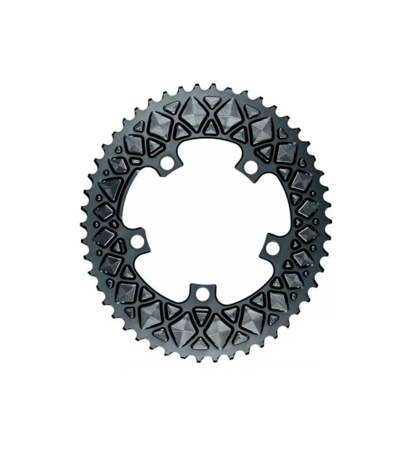 Zębatka Absoluteblack Oval Premium Line 110mm zewnętrzna szary 50