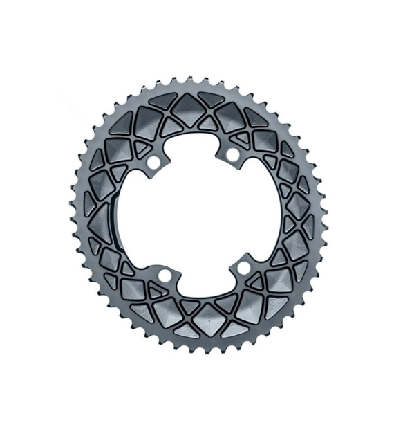 Zębatka Absoluteblack Oval Premium Line R9100, R8000 110mm zewnętrzna, szary 52