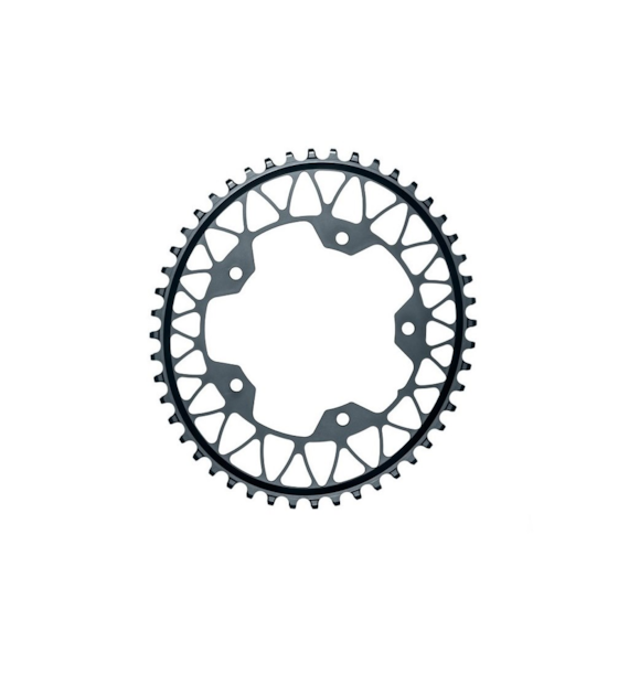 Zębatka Absoluteblack Oval Gravel 1X 110mm/5 szary 50