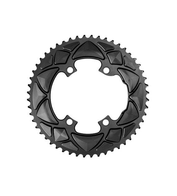 Zębatka Absoluteblack Round Premium Line R9100, R8000 110mm/4 zewnętrzna, czarny 53