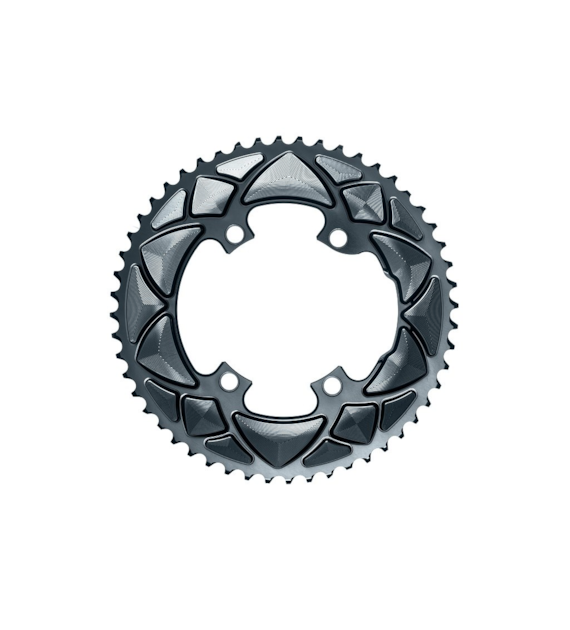 Zębatka Absoluteblack Round Premium Line R9100, R8000 110mm/4 zewnętrzna, szary 52