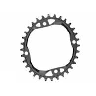 Zębatka Absoluteblack Oval 104mm, Shimano HG+ 12s, czarny 32