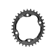 Zębatka Absoluteblack Oval 96mm Shimano XT8000/MT7000, HG+ 12s, czarny, 36