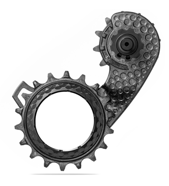 Wózek przerzutki Absoluteblack HollowCage V2 Carbon Ceramic R9100/8000, czarny