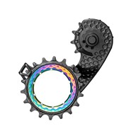 Wózek przerzutki Absoluteblack HollowCage Carbon Ceramic R9100/8000, PVD rainbow