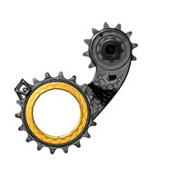 Wózek przerzutki Absoluteblack HollowCage Carbon Ceramic Sram Etap AXS 12s, złoty